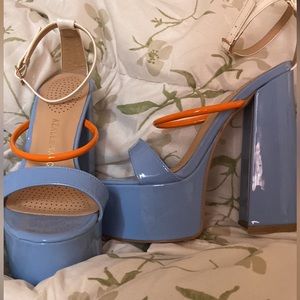 Dollskill platform heels, women’s size 8